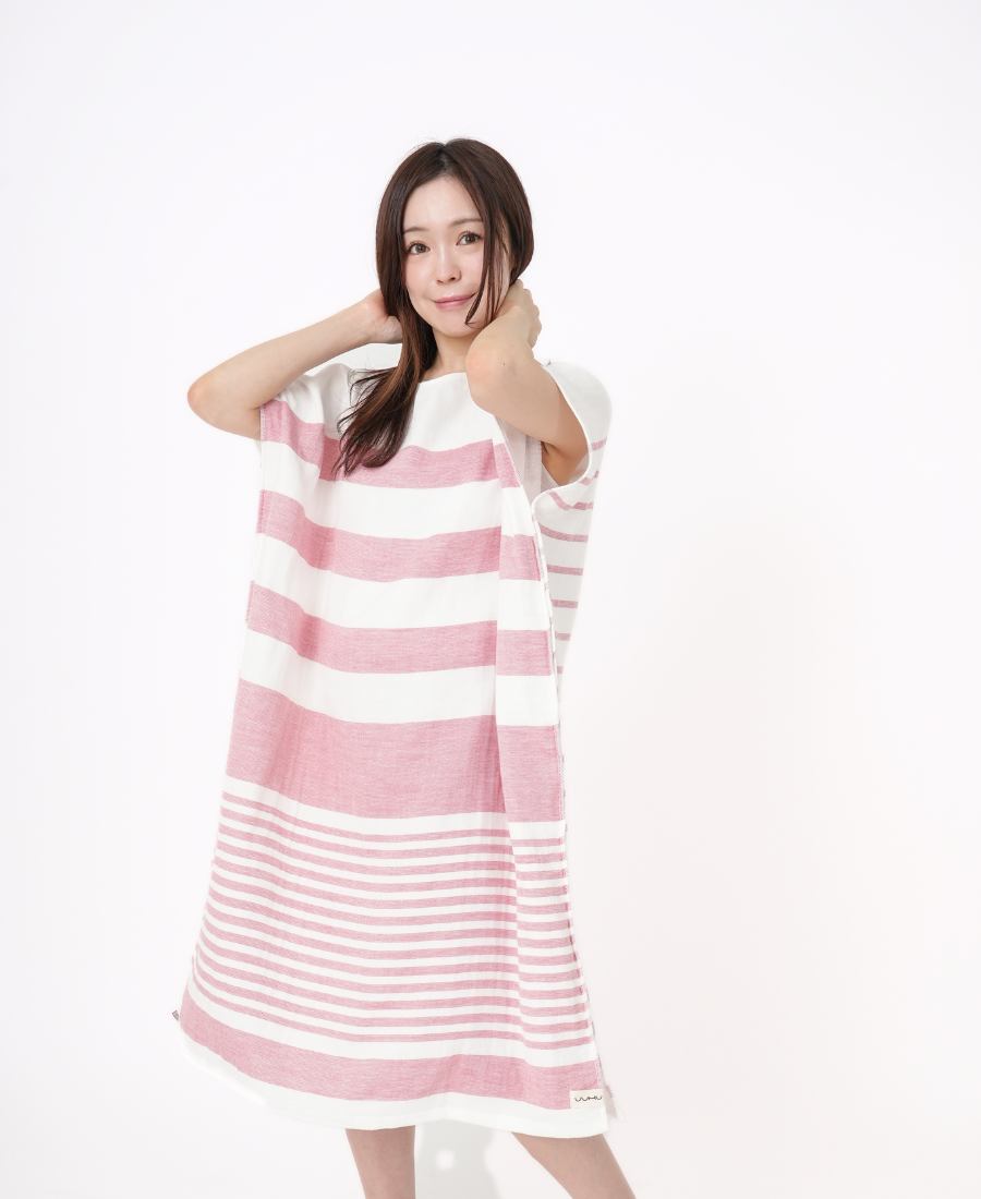 着るタオル Pink 私のストア