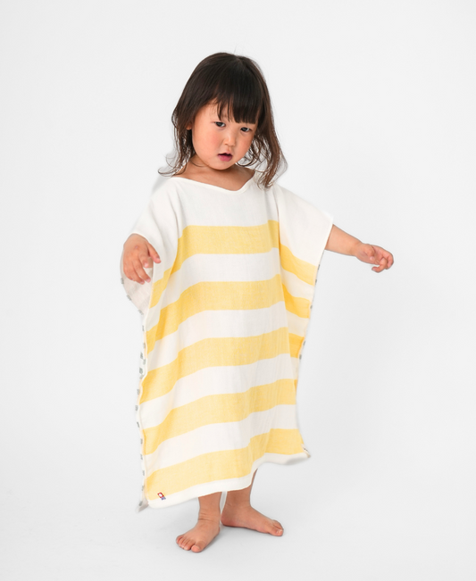 着るタオル Kids Yelllow&Green UUHU Online Store